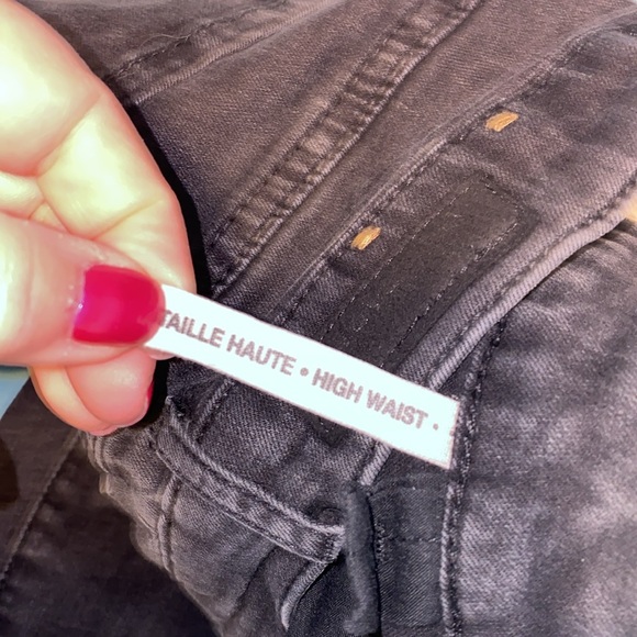 Lot of 2 Garage High Waist Junior’s Jeans Size 1 Ripped Distressed - Picture 14 of 15